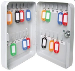 STERLING KEY CABINET 24 HOOKS