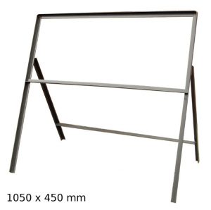1050 x 450mm Rectangular - Metal Road Sign Frame