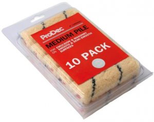 4" MEDIUM PILE PRODEC ROLLER SLEEVE PK/10