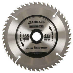 ABRACS TCT CIRCULAR SAW BLADE 165mm x 20mm x 48t - 2.3mm Kerf
