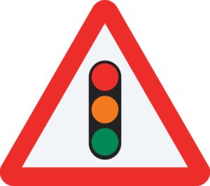 TRAFFIC LIGHT/SIGNALS - 750MM TRIANGLE
